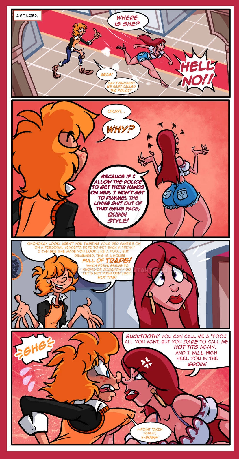 Johnny and Marshie - A House of Boobs image number 16