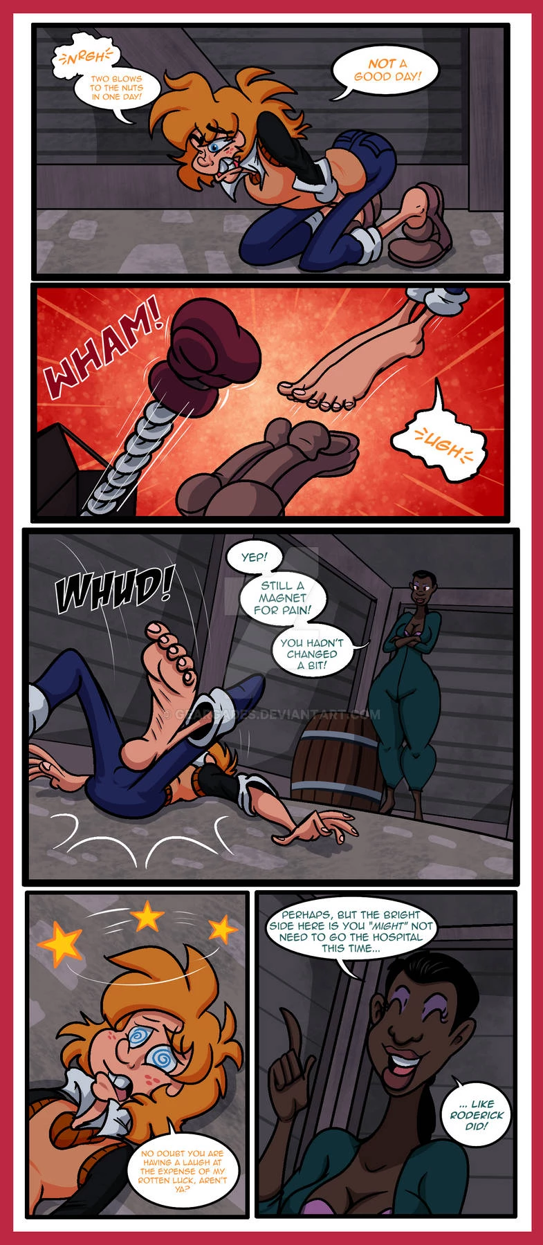 Johnny and Marshie - A House of Boobs image number 23