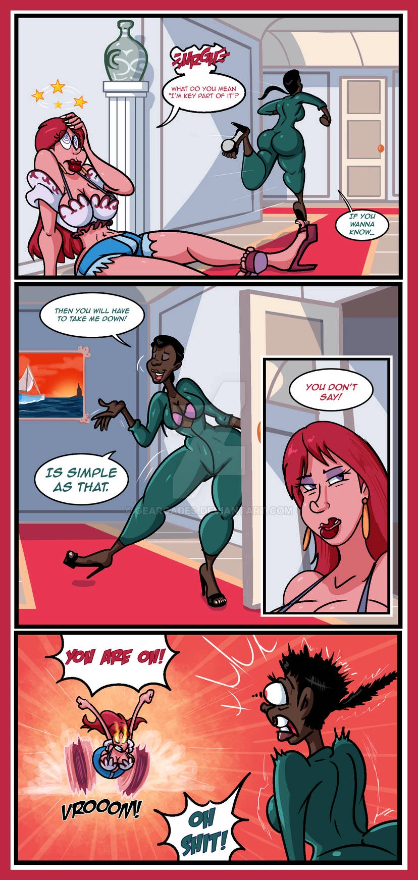 Johnny and Marshie - A House of Boobs image number 30