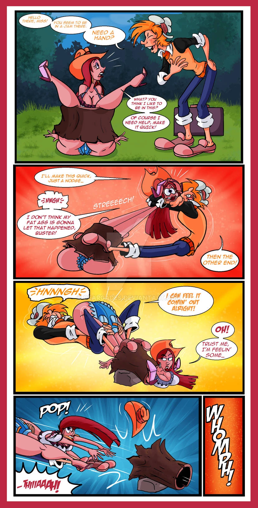 Johnny and Marshie - A House of Boobs image number 3