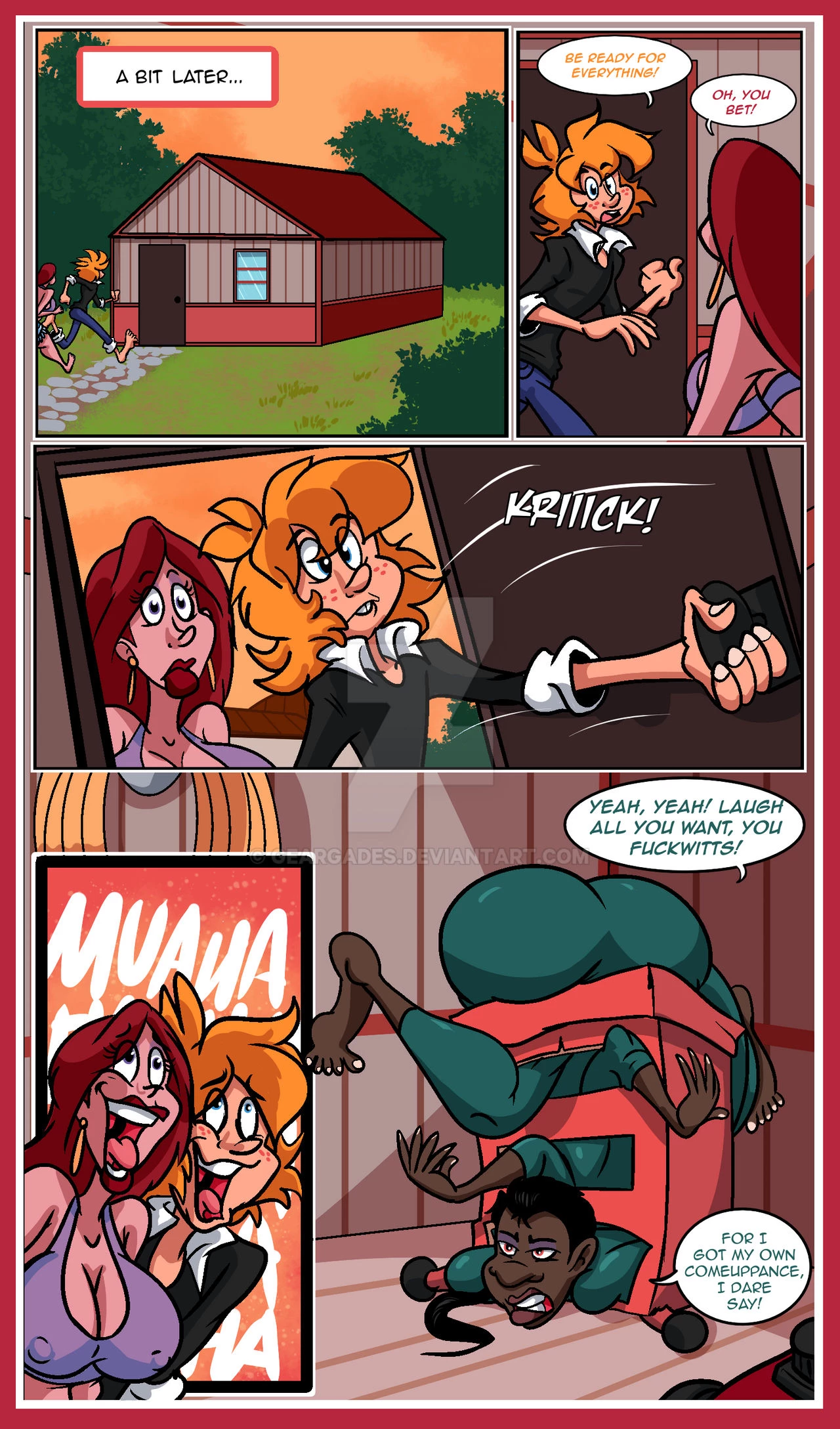 Johnny and Marshie - A House of Boobs image number 61