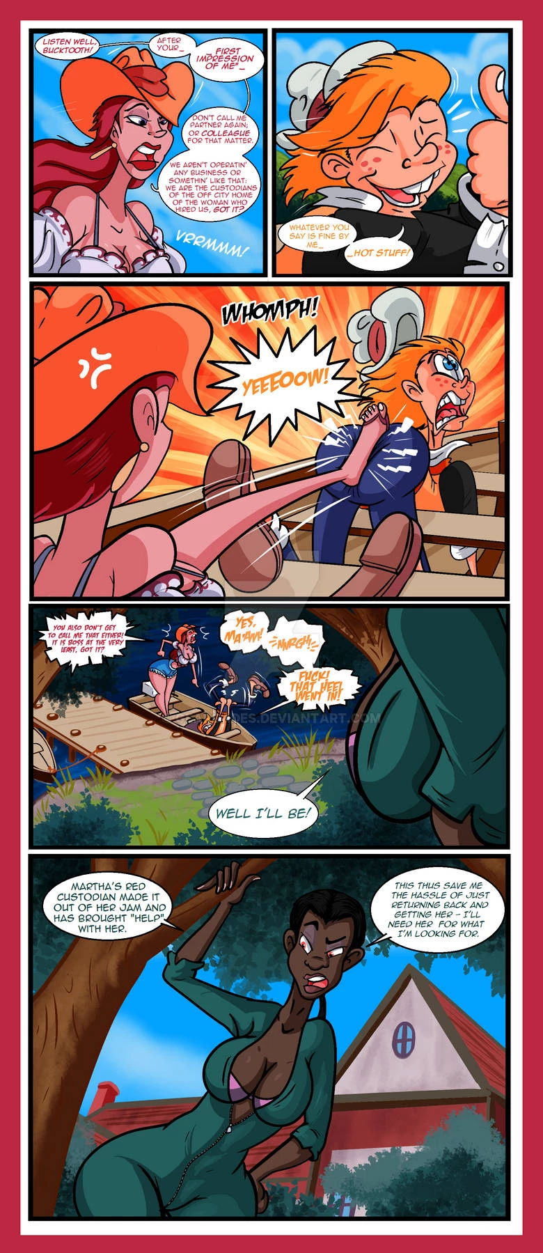 Johnny and Marshie - A House of Boobs image number 6