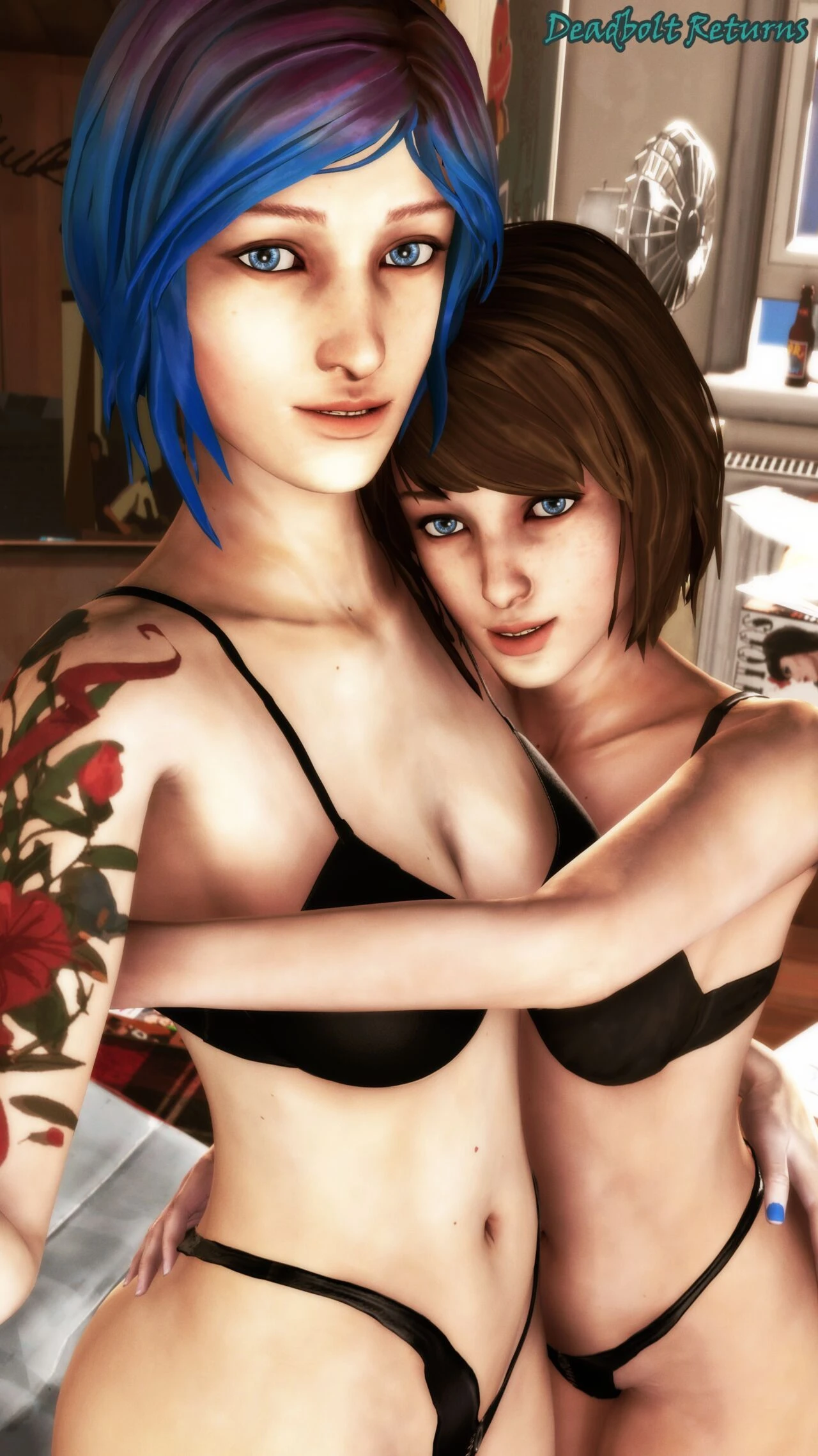 Max and Chloe Selfie Threesome