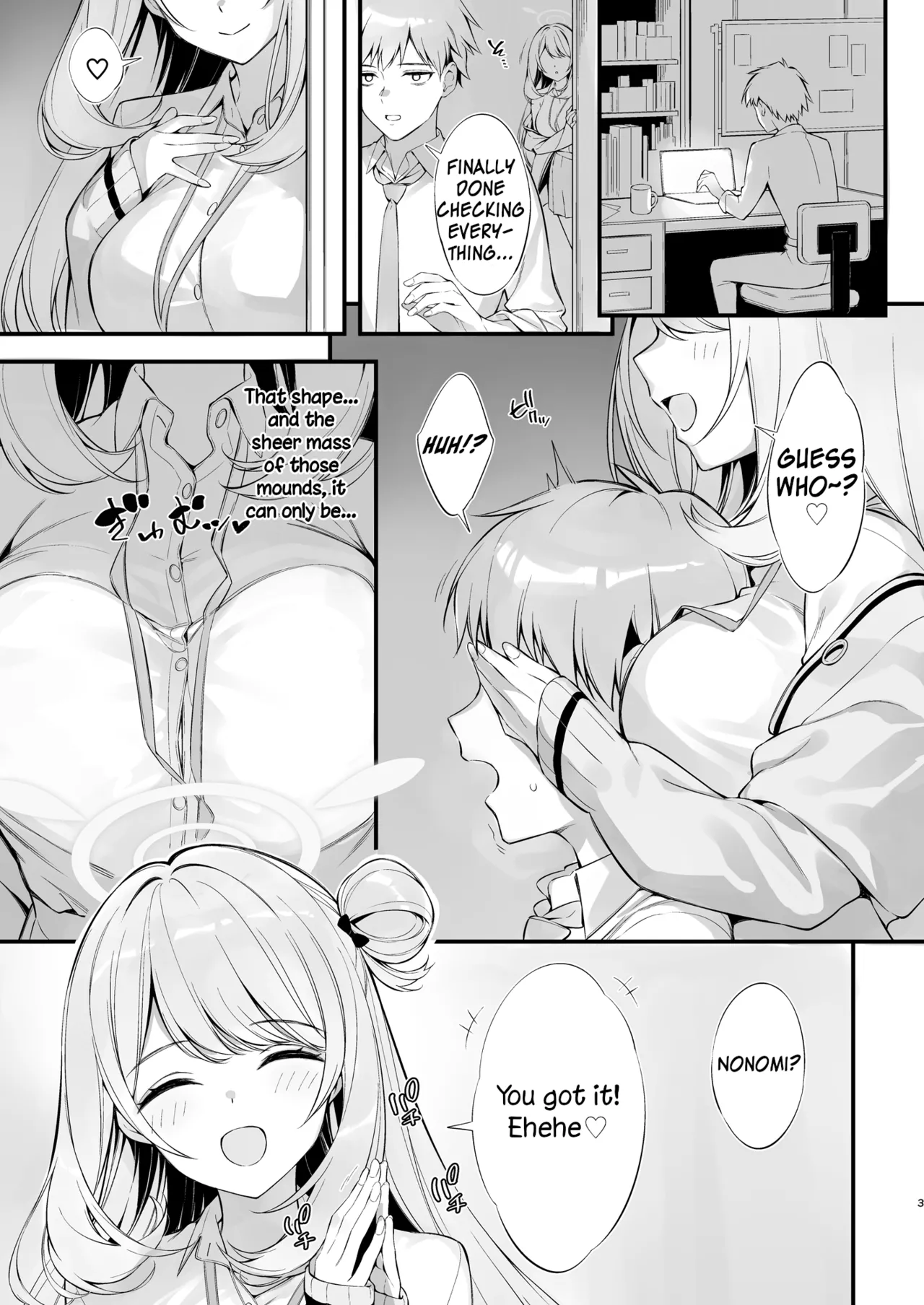 Sensei, are you sleeping? May I assault you?  Sensei, Nechattan desu ka? Osocchattemo Ii desu ka? image number 1
