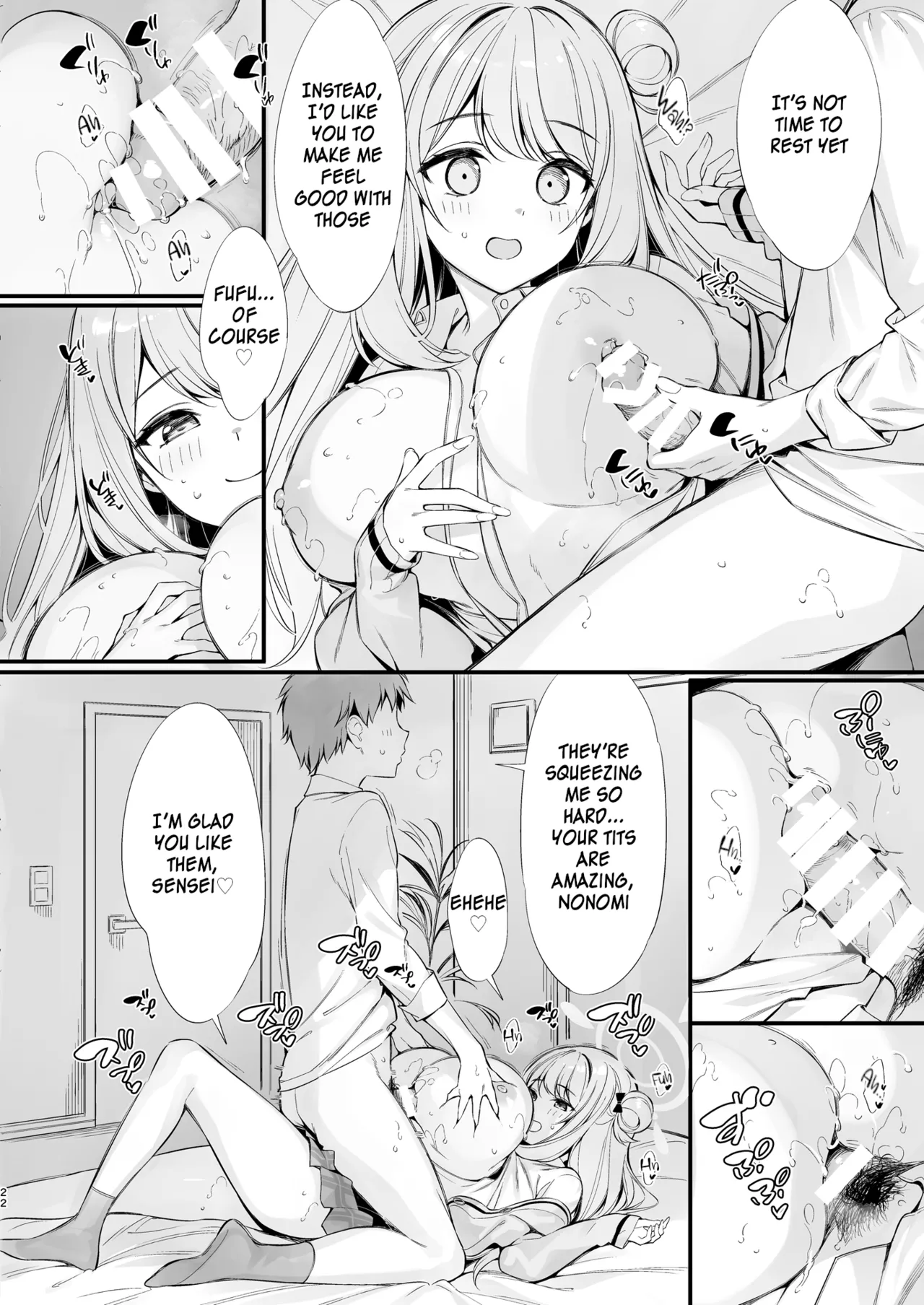 Sensei, are you sleeping? May I assault you?  Sensei, Nechattan desu ka? Osocchattemo Ii desu ka? image number 20