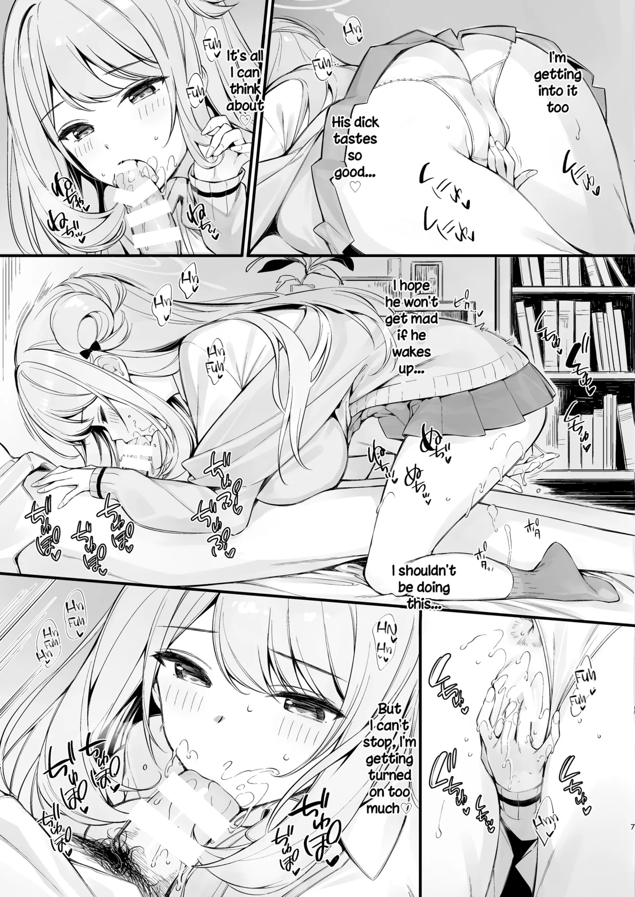 Sensei, are you sleeping? May I assault you?  Sensei, Nechattan desu ka? Osocchattemo Ii desu ka? image number 5