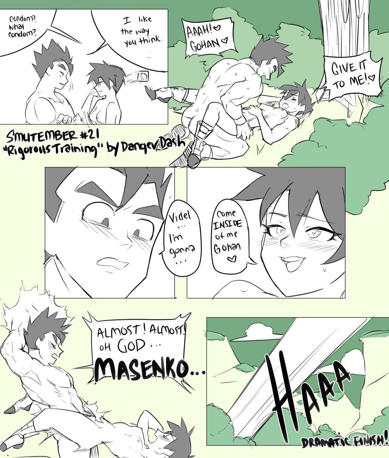 Puffphox - Gohan x Videl Sex Life One-Shots (Dragon Ball Super) porn comic image number 26