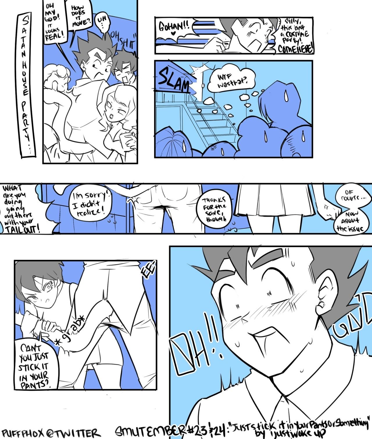 Puffphox - Gohan x Videl Sex Life One-Shots (Dragon Ball Super) porn comic image number 28