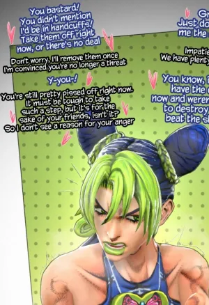 Jolyne kujo Surrender to enrico pucci