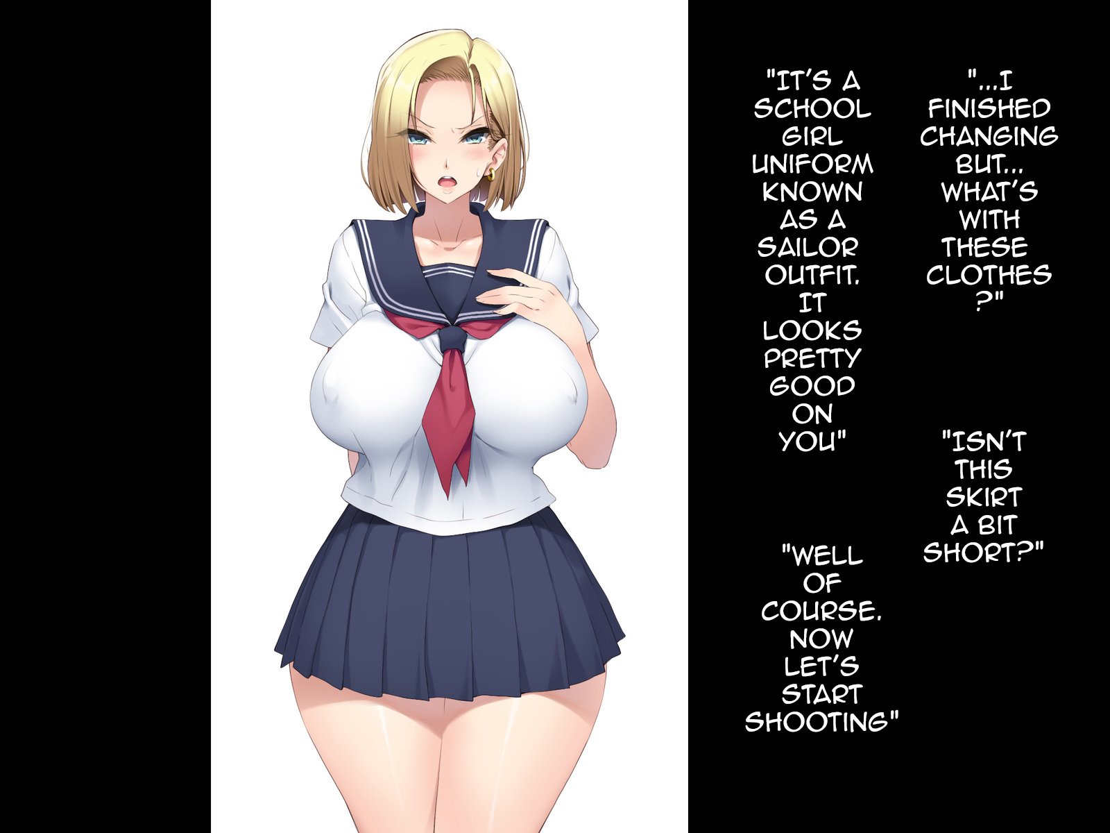 The Story of How 18 Was Tricked Into Changing From a Wife with Large Tits to a Trained Pet to be Raped image number 6