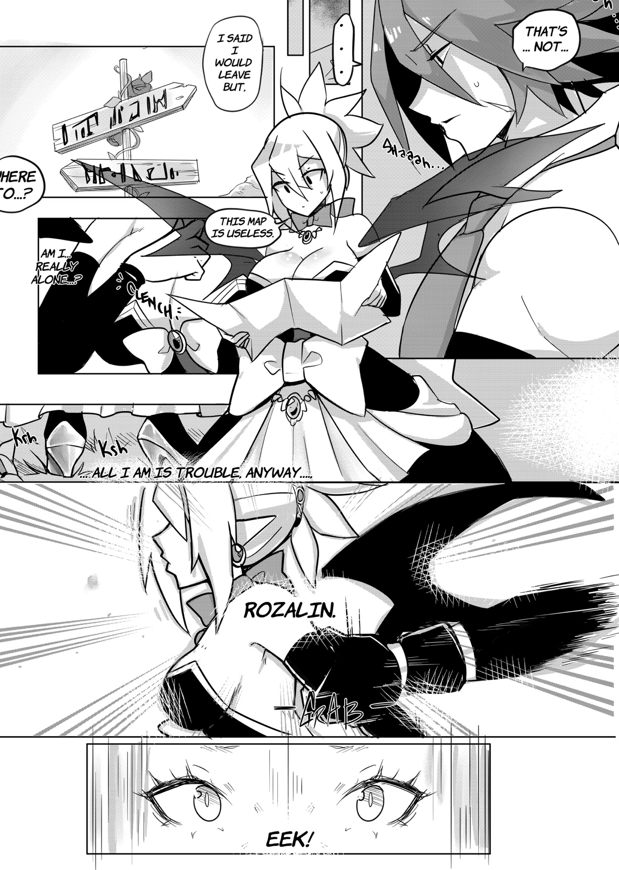 puffphox - In other words? Black n White English hentai image number 5