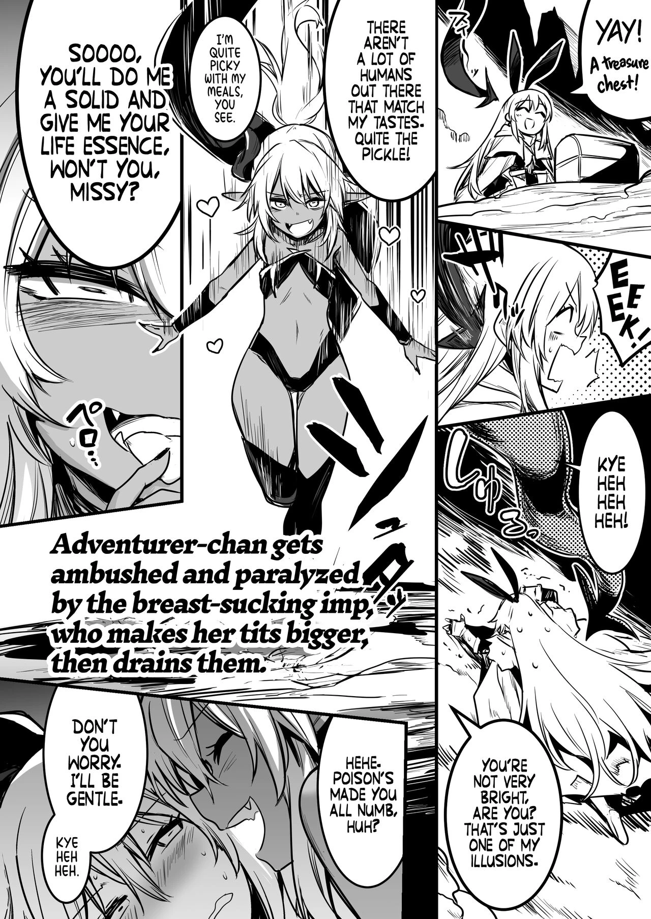 Adventurer-chan and her Lewd Adventure Boukensha-chan to Ecchi na Bouken image number 84