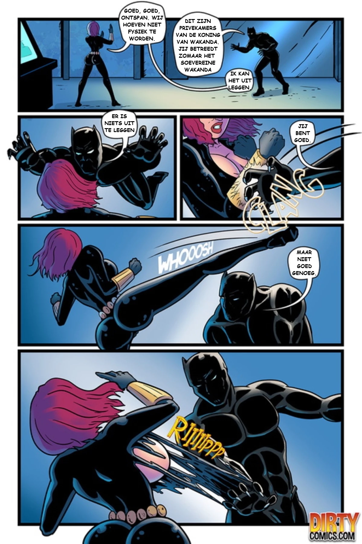 Avengers XXX: Black Ops [NL] image number 4