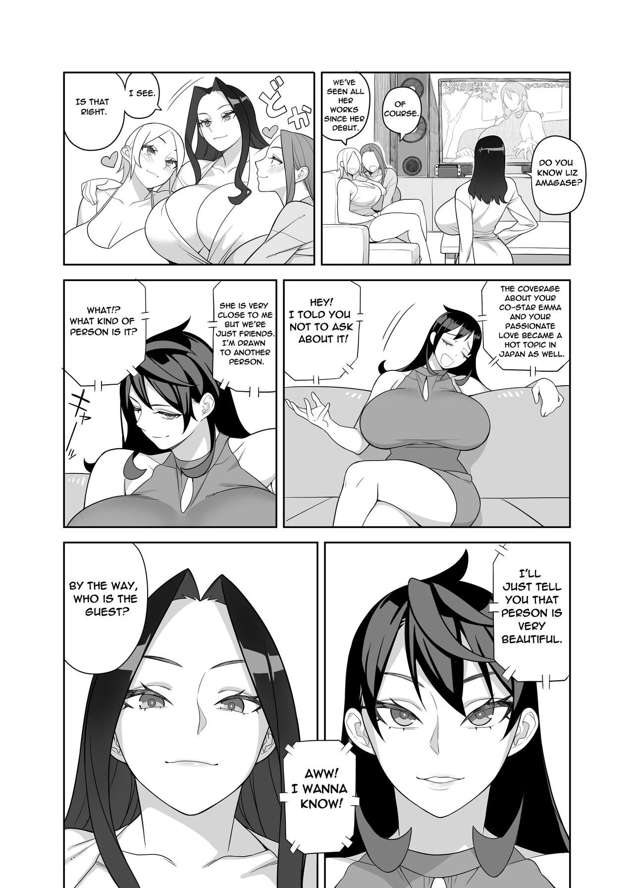 Hidarikiki Bakunyuu Celebrity - Monster Breasts Celebrity image number 4