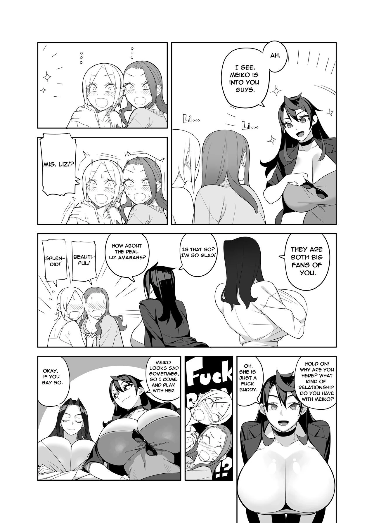 Hidarikiki Bakunyuu Celebrity - Monster Breasts Celebrity image number 6