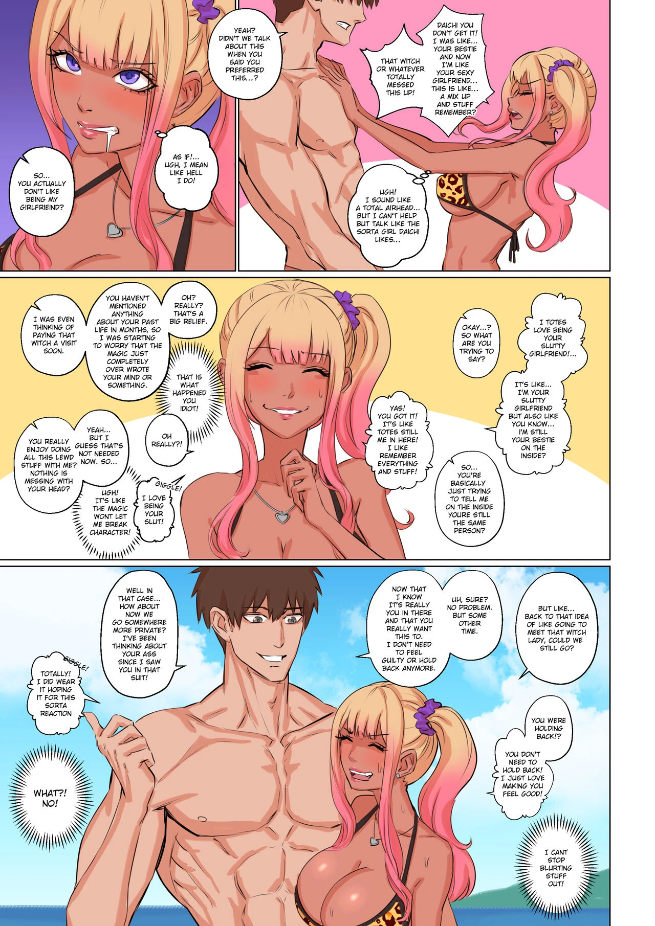 My Shy  Friend Turned Into a Gal Girl and Wants Me to Fuck Her image number 39