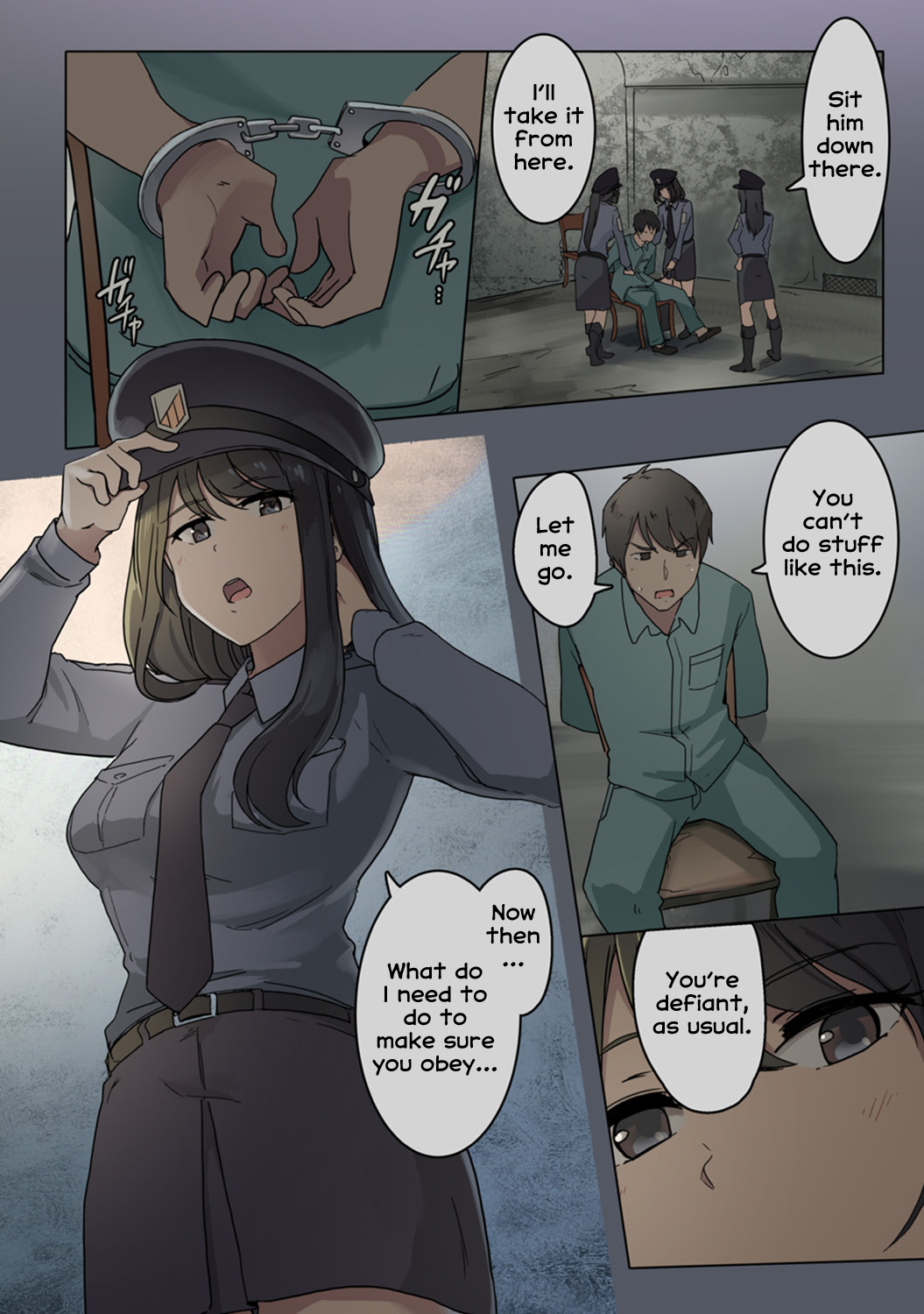 Kangoku Zemi Kanshu ni Zettai Fukujuu o Shiirarete... 2 image number 4