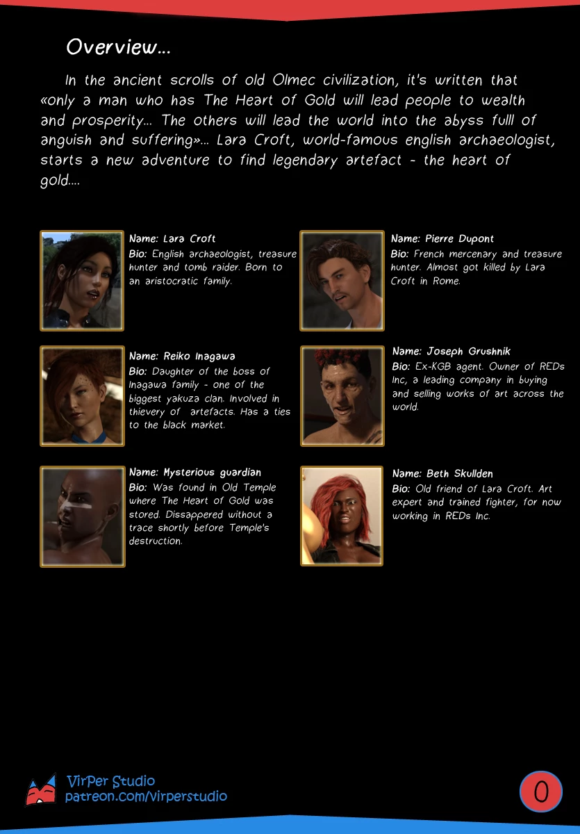 Lara Croft and The Heart of Gold 6 image number 1