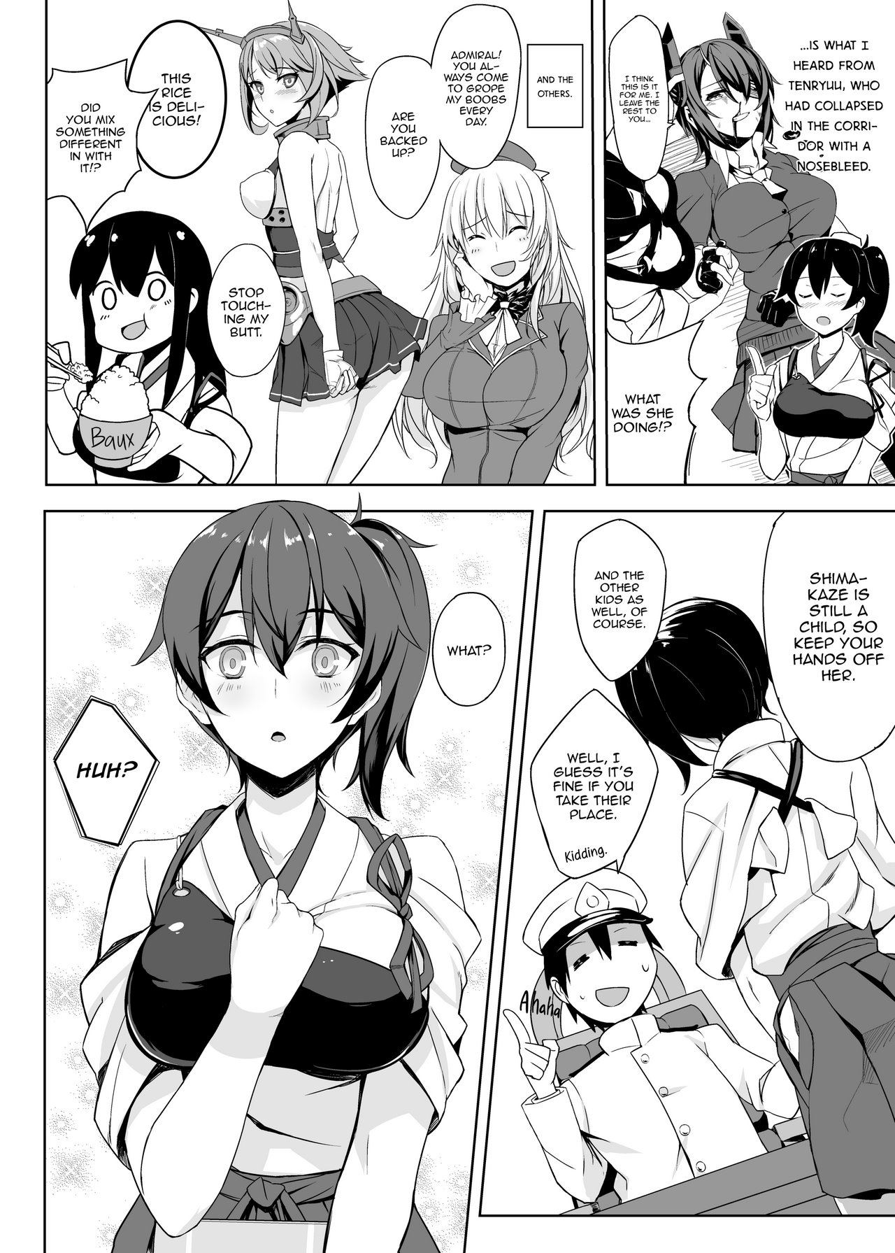 The Worries of Secretary Ship Kaga image number 7