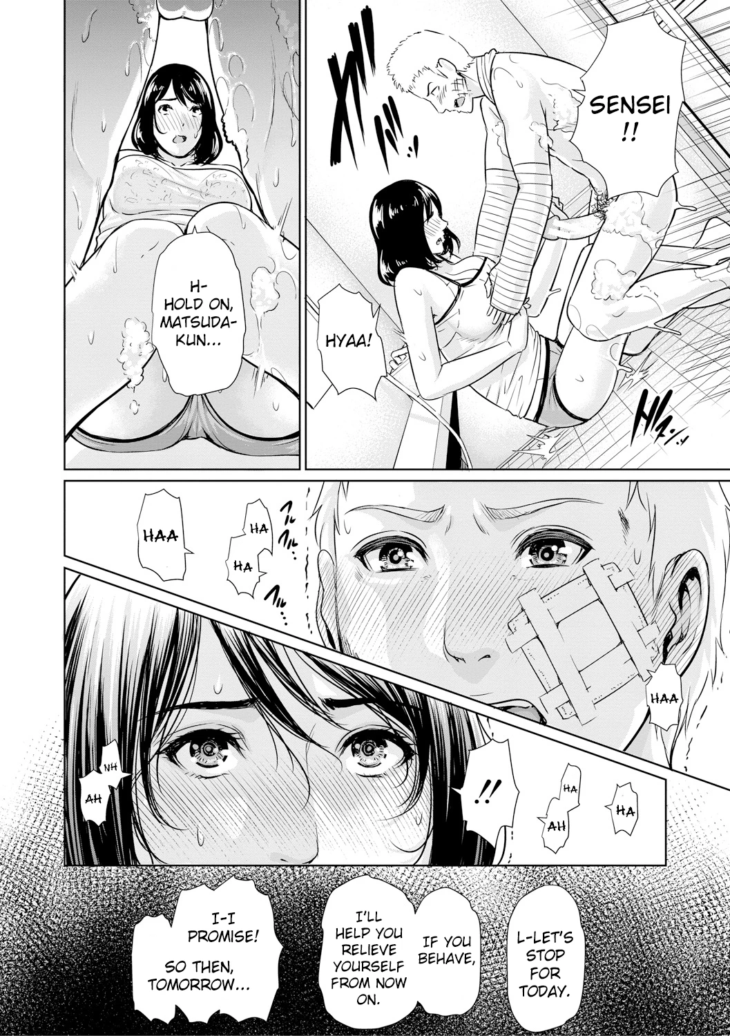 Insatiably Lustful Teachers  Sensei wa Seiyoku o Osaerarenai image number 143
