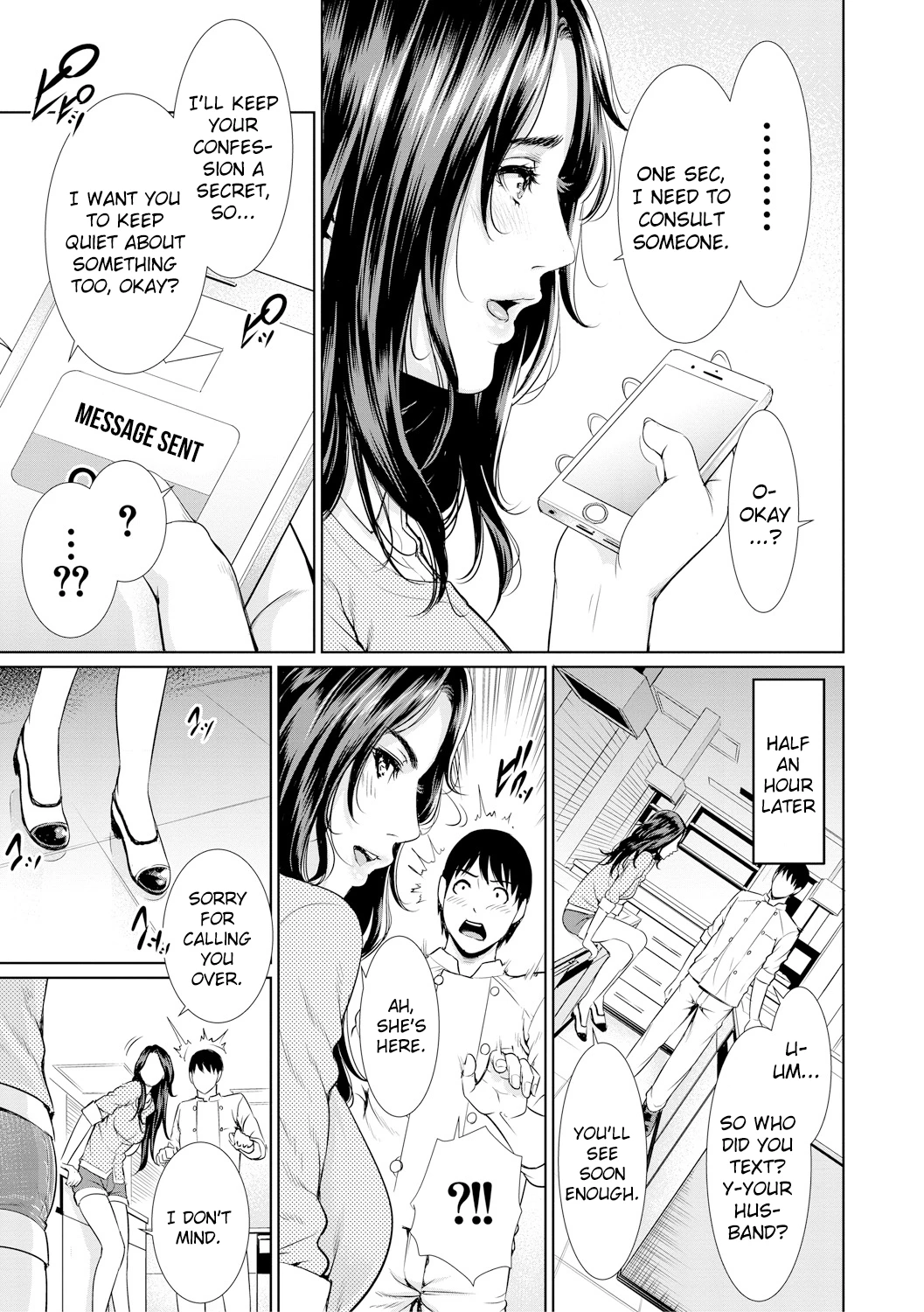 Insatiably Lustful Teachers  Sensei wa Seiyoku o Osaerarenai image number 164