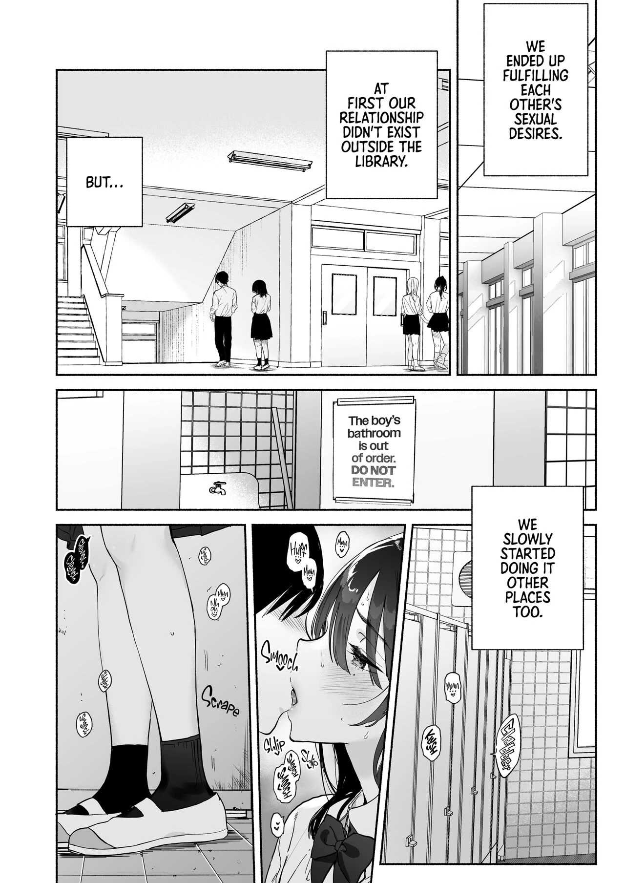 Mukuchi na Tosho Iin to Sex Zuke.  Addicted to Sex With a Taciturn Library Committee Member: summer vacation image number 10