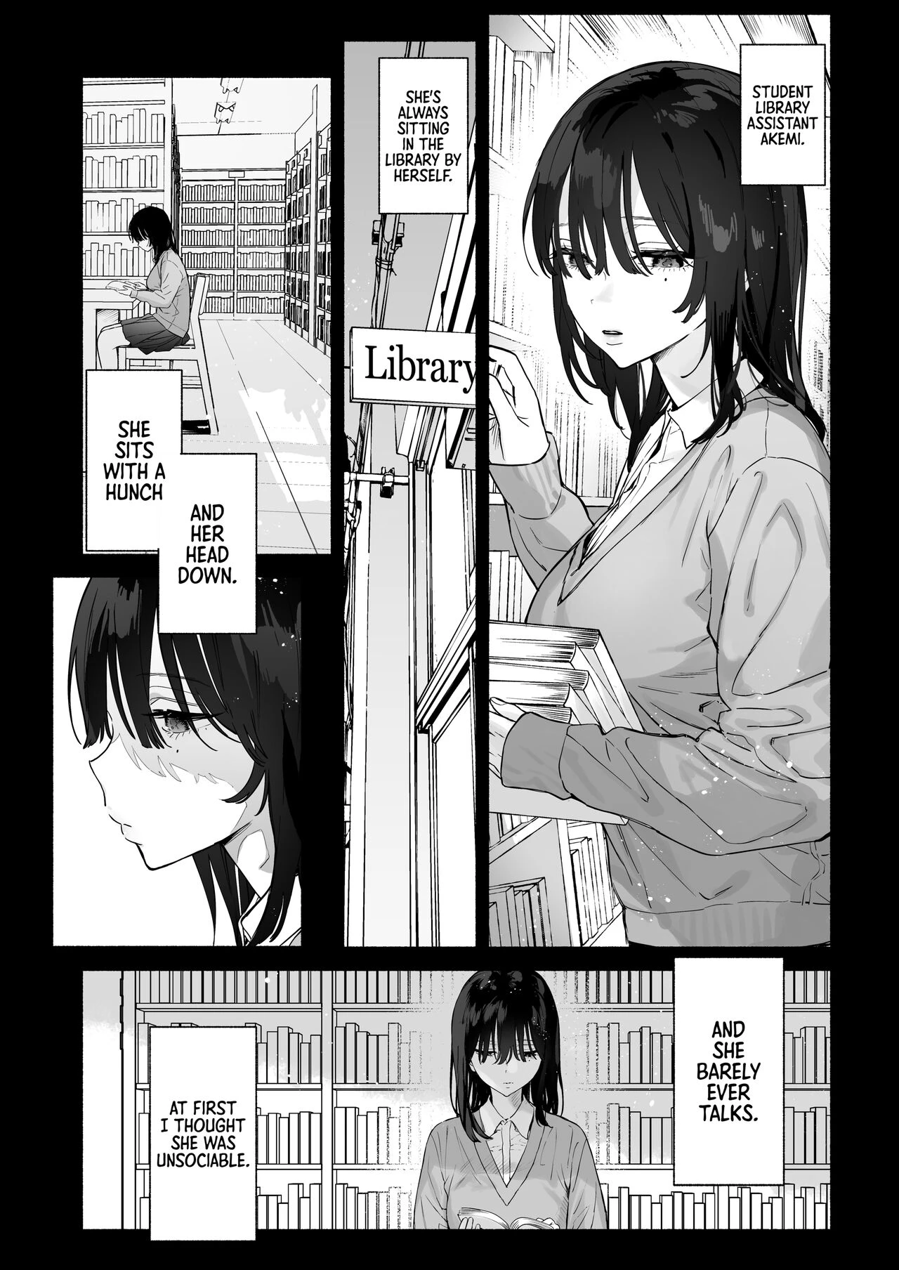 Mukuchi na Tosho Iin to Sex Zuke.  Addicted to Sex With a Taciturn Library Committee Member: summer vacation image number 3