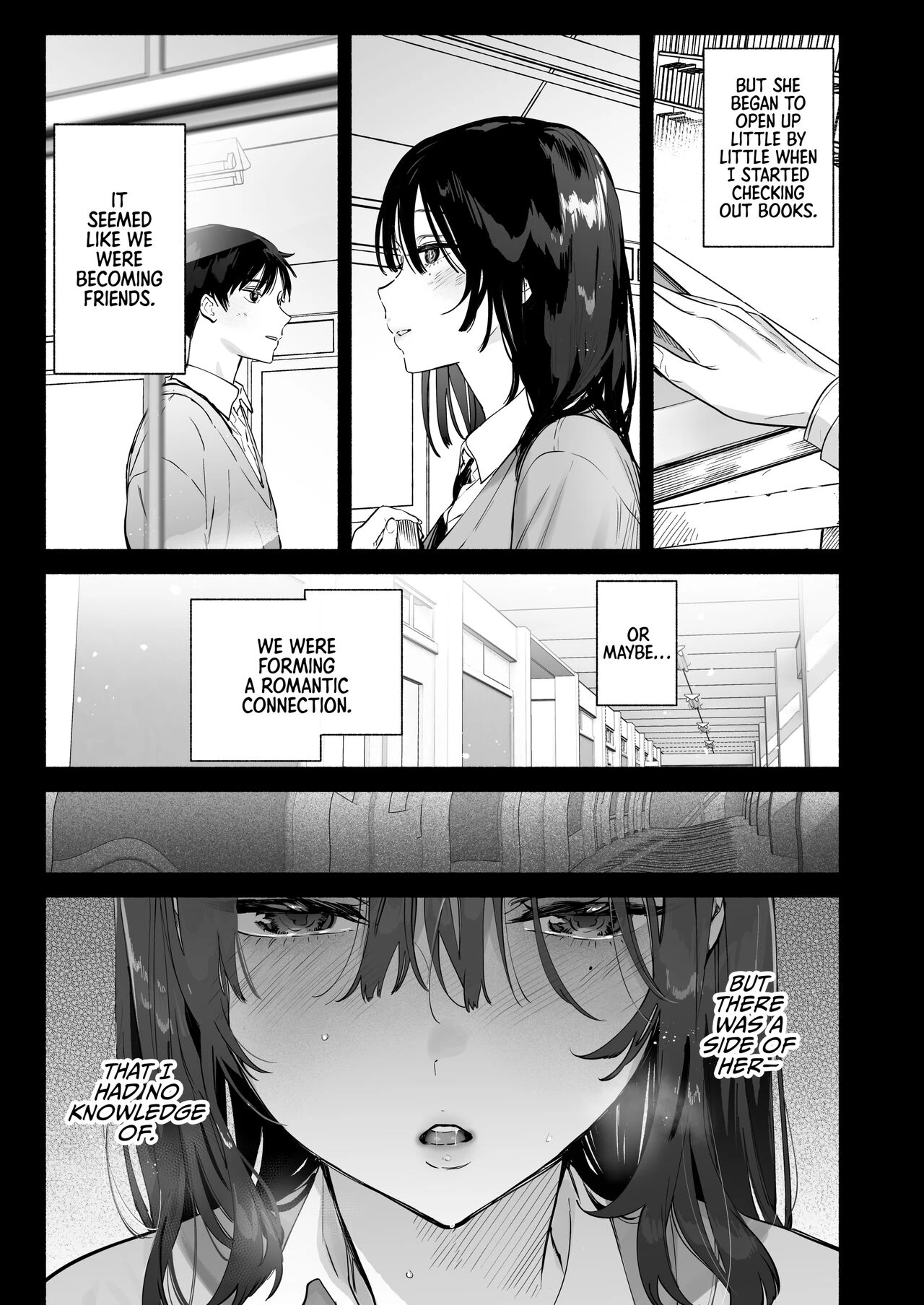 Mukuchi na Tosho Iin to Sex Zuke.  Addicted to Sex With a Taciturn Library Committee Member: summer vacation image number 4