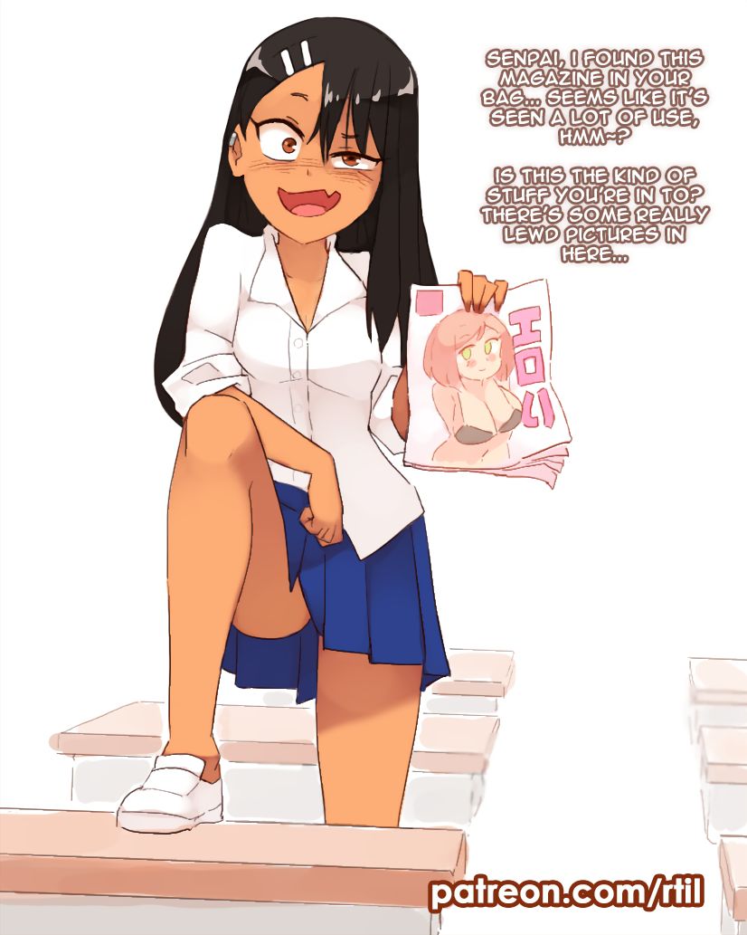 Senpais Naughty Secret (Tanline Edit)