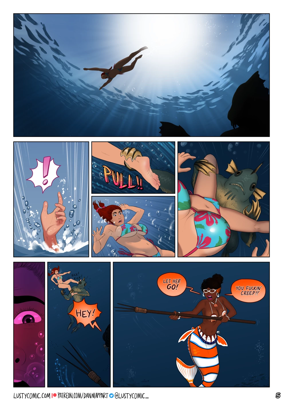 Lusty and the Mermaid image number 4