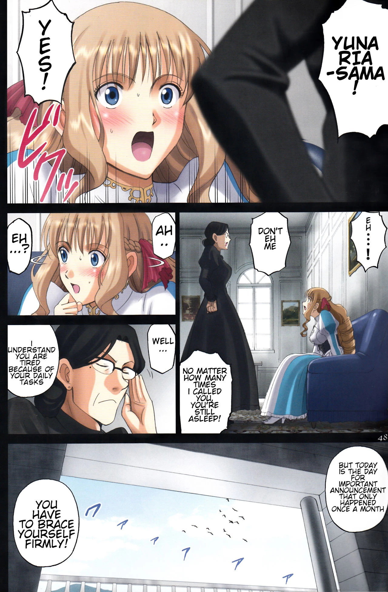 Roshutsu Otome Fantasy  Oujo wa inbina mi rare makuri ~Yunaria Fon Vitoria ~ FINAL image number 46