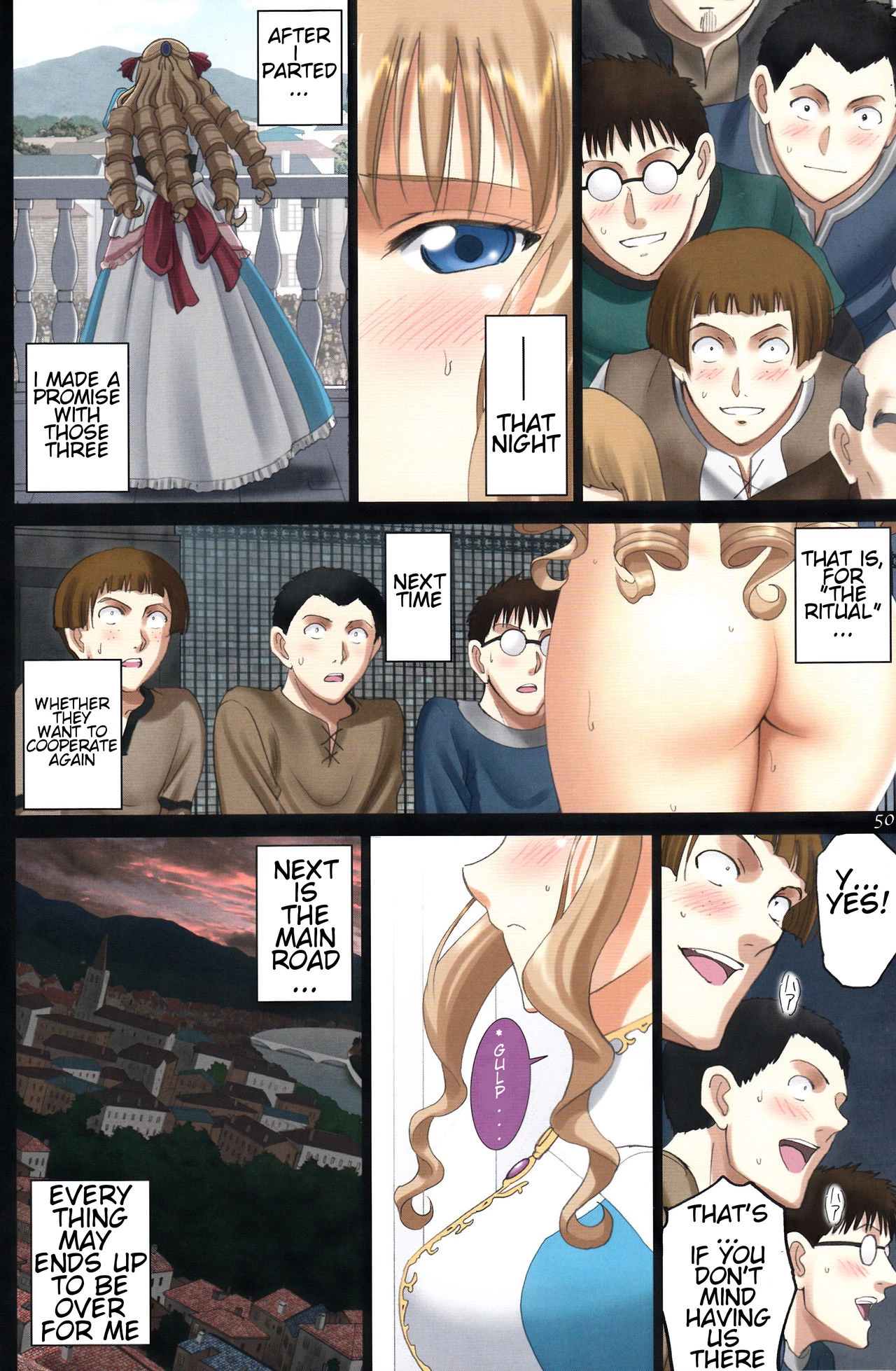 Roshutsu Otome Fantasy  Oujo wa inbina mi rare makuri ~Yunaria Fon Vitoria ~ FINAL image number 48