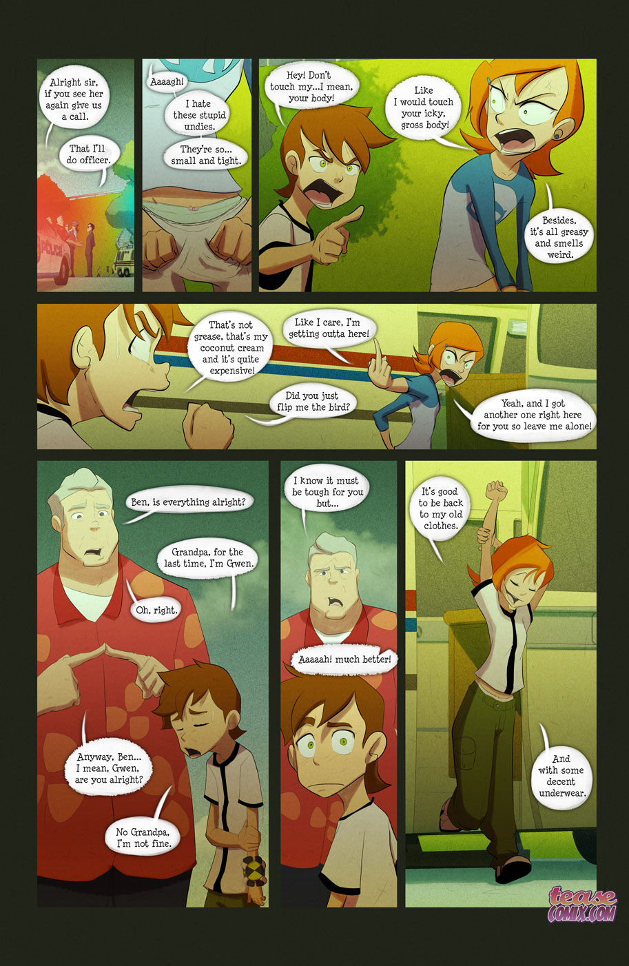 The witch with no name (Ben 10) image number 65