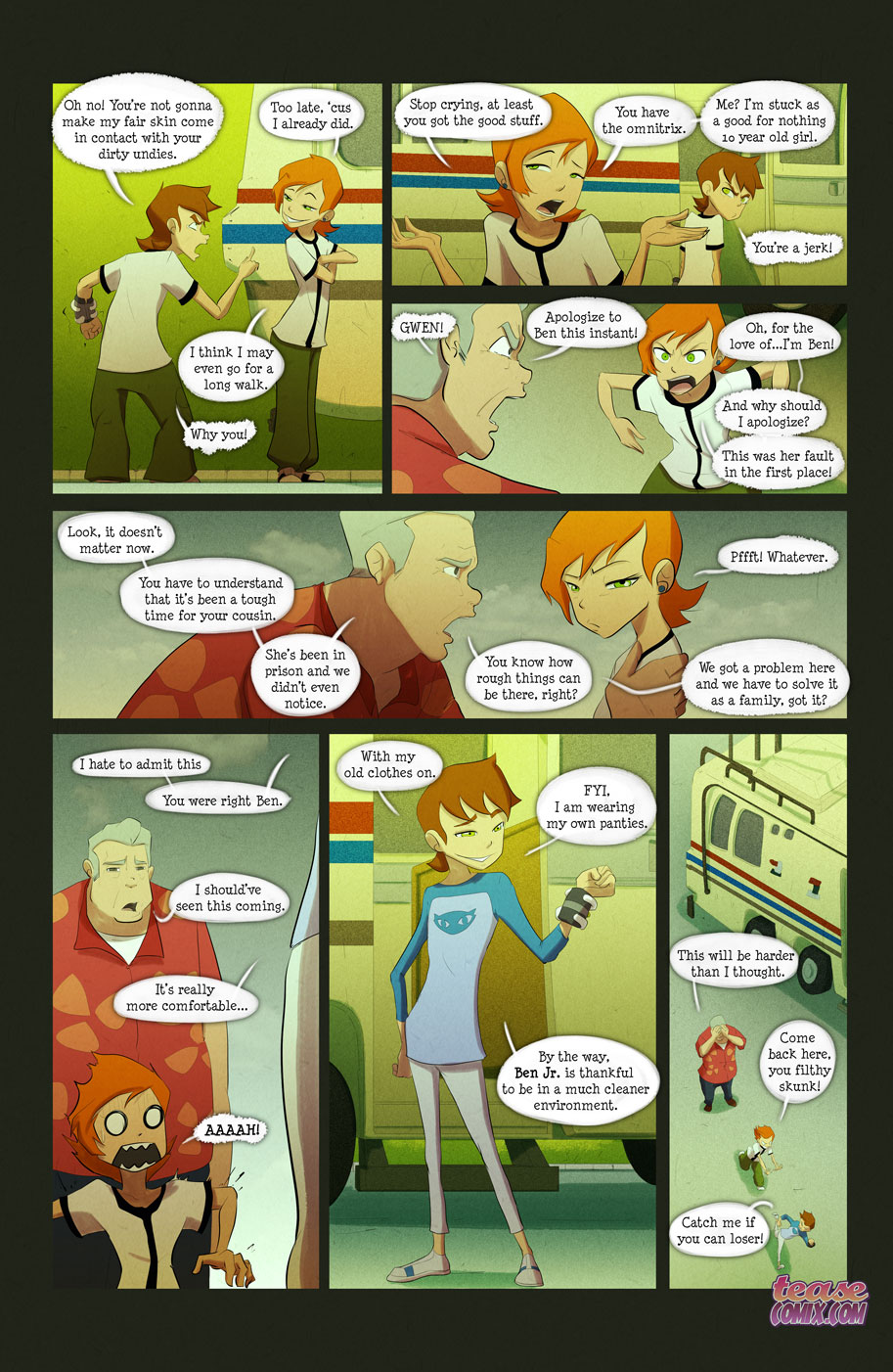 The witch with no name (Ben 10) image number 66