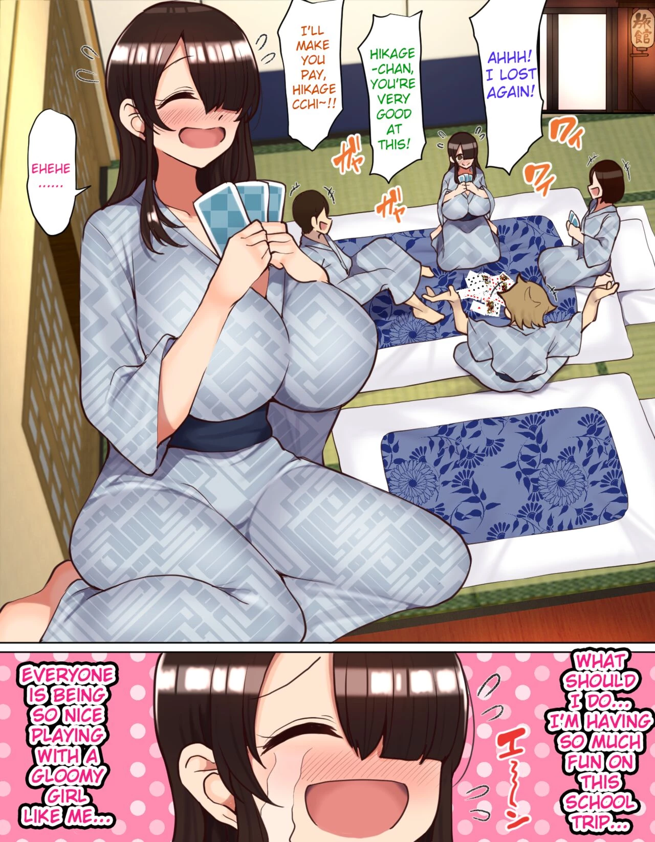 Gloomy-chan Ended Up in a Lively Group on the School Trip   Shuugaku Ryokou de YouCha to Onaji Group ni Nacchatta Mekakure InCha-chan image number 3