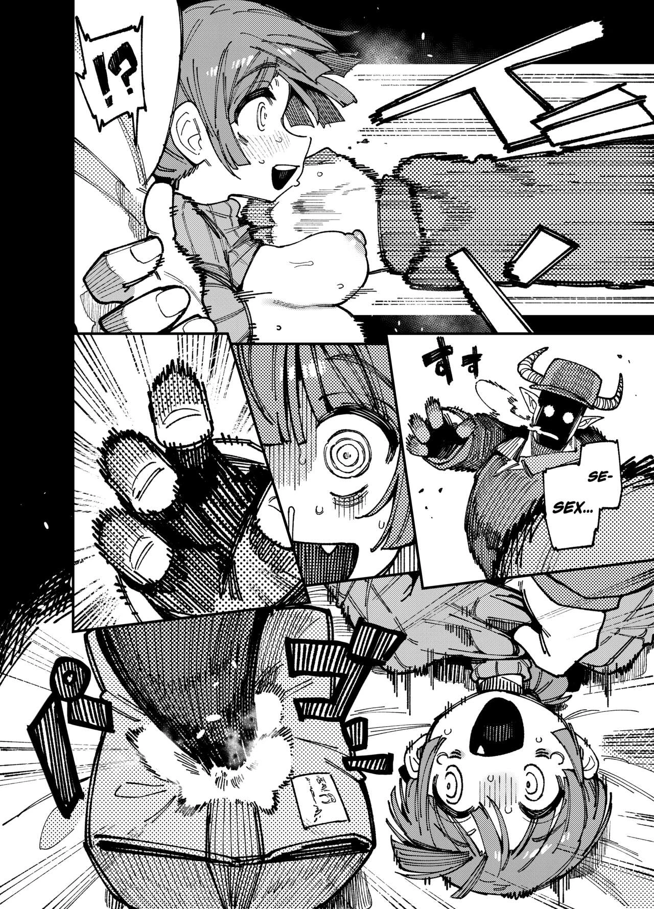 MY HOUSE WAS WAY TOO HUMID. SO MUCH, IN FACT, MUSHROOMS STARTED GROWING IN IT! WELL. THOSE MUSHROOMS WERE ACTUALLY HALLUCINOGENIC! SO, AFTER ACCIDENTALLY EATING SOME I ENDED UP LIKE, CRAZY HORNY! THEN SOME STUFF HAPPENED. (PREQUEL) image number 18