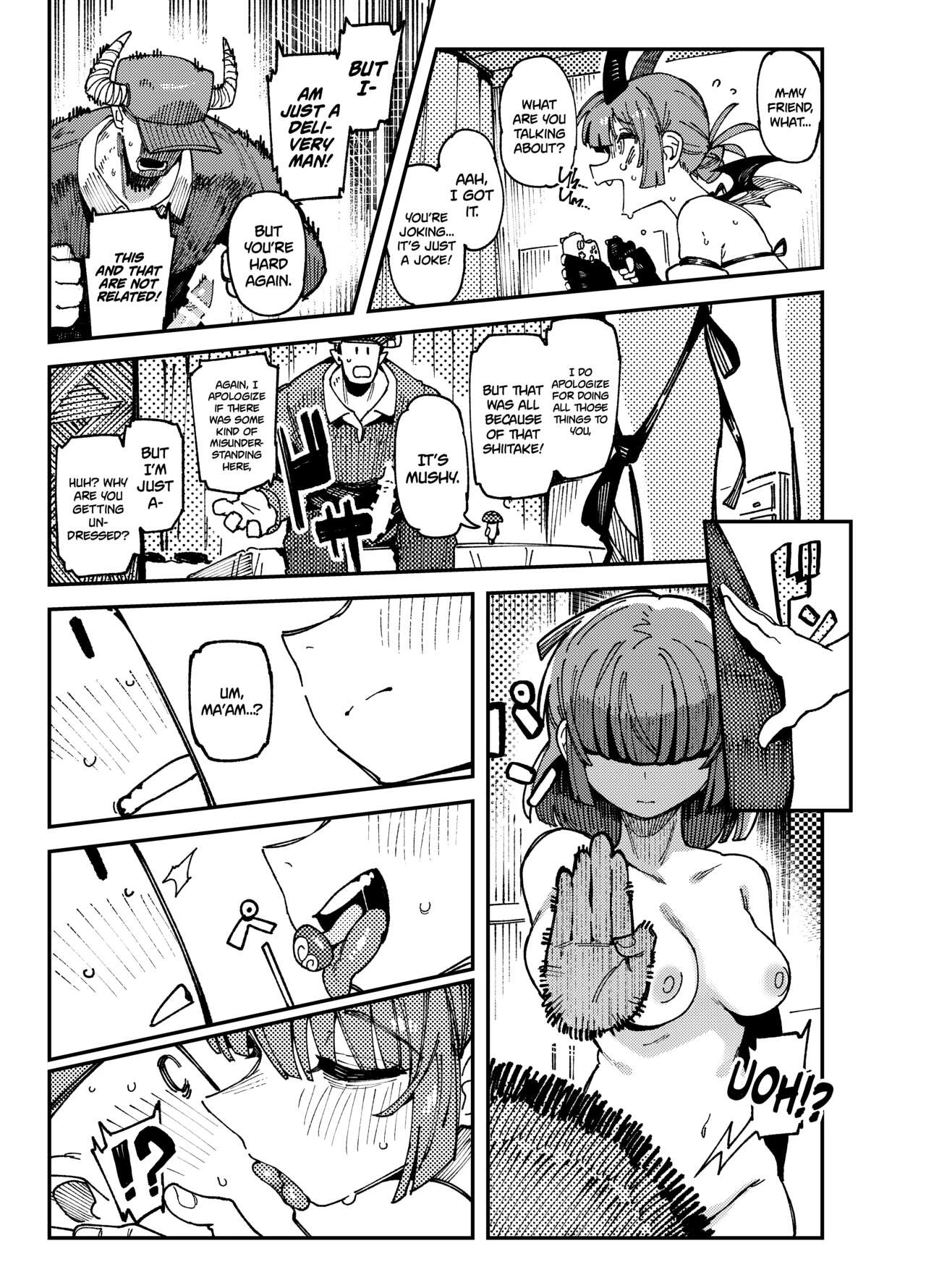 MY HOUSE WAS WAY TOO HUMID. SO MUCH, IN FACT, MUSHROOMS STARTED GROWING IN IT! WELL. THOSE MUSHROOMS WERE ACTUALLY HALLUCINOGENIC! SO, AFTER ACCIDENTALLY EATING SOME I ENDED UP LIKE, CRAZY HORNY! THEN SOME STUFF HAPPENED. (PREQUEL) image number 37