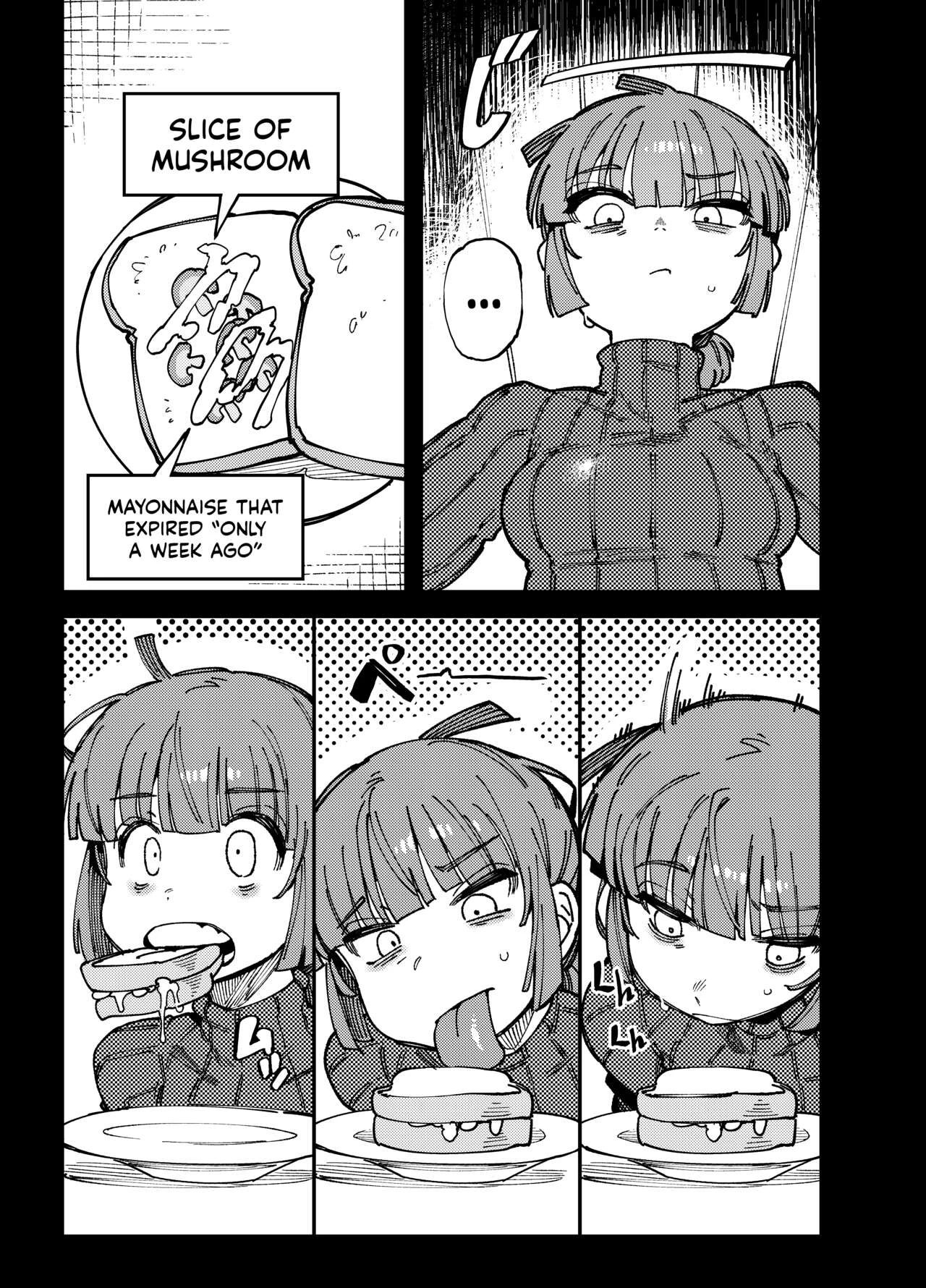 MY HOUSE WAS WAY TOO HUMID. SO MUCH, IN FACT, MUSHROOMS STARTED GROWING IN IT! WELL. THOSE MUSHROOMS WERE ACTUALLY HALLUCINOGENIC! SO, AFTER ACCIDENTALLY EATING SOME I ENDED UP LIKE, CRAZY HORNY! THEN SOME STUFF HAPPENED. (PREQUEL) image number 3