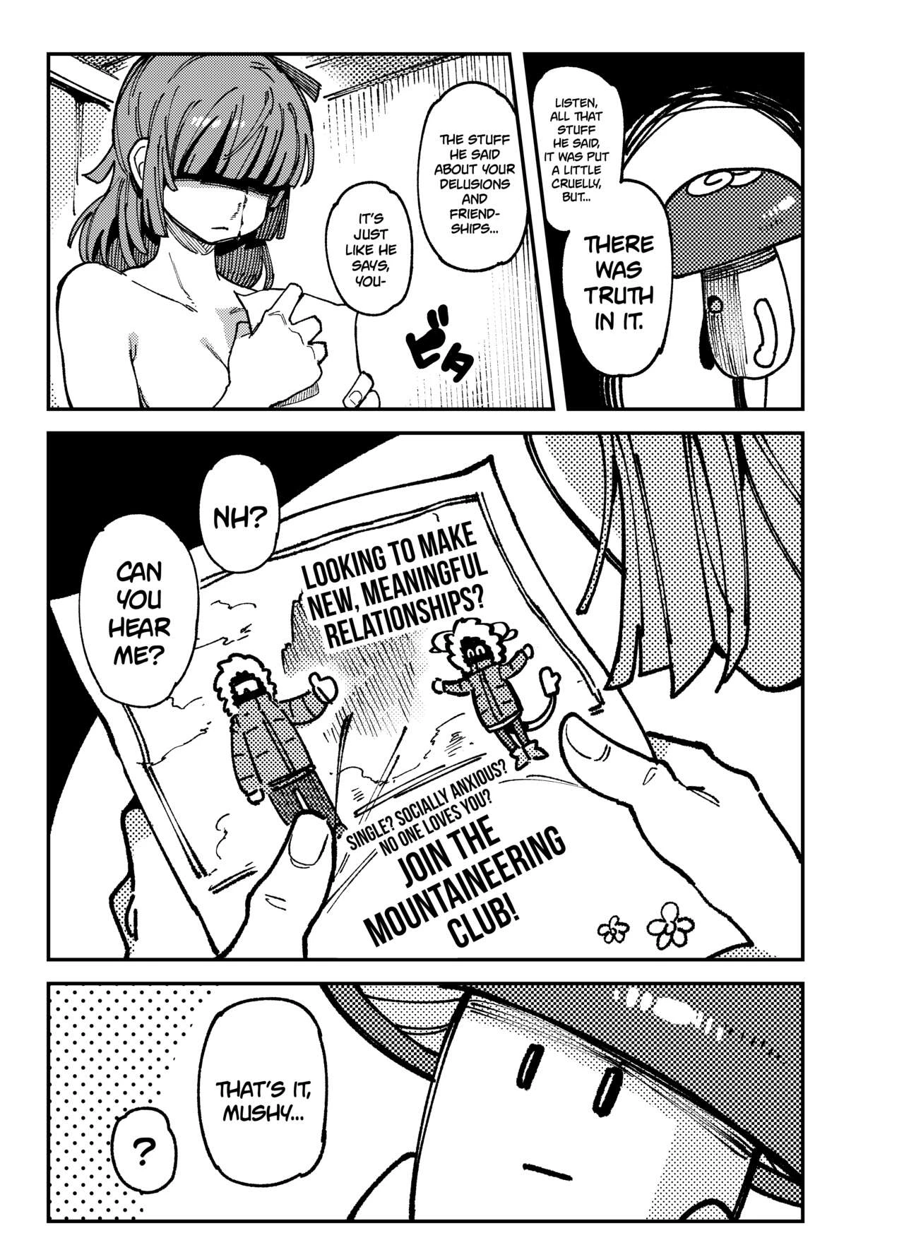 MY HOUSE WAS WAY TOO HUMID. SO MUCH, IN FACT, MUSHROOMS STARTED GROWING IN IT! WELL. THOSE MUSHROOMS WERE ACTUALLY HALLUCINOGENIC! SO, AFTER ACCIDENTALLY EATING SOME I ENDED UP LIKE, CRAZY HORNY! THEN SOME STUFF HAPPENED. (PREQUEL) image number 51