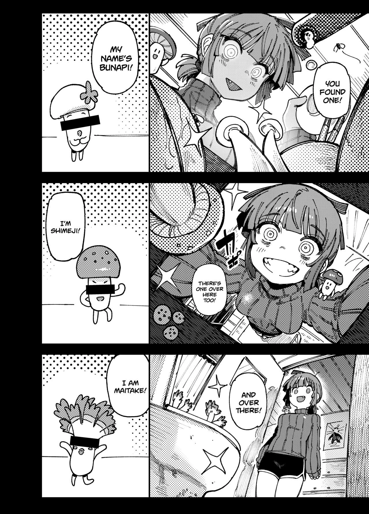 MY HOUSE WAS WAY TOO HUMID. SO MUCH, IN FACT, MUSHROOMS STARTED GROWING IN IT! WELL. THOSE MUSHROOMS WERE ACTUALLY HALLUCINOGENIC! SO, AFTER ACCIDENTALLY EATING SOME I ENDED UP LIKE, CRAZY HORNY! THEN SOME STUFF HAPPENED. (PREQUEL) image number 6