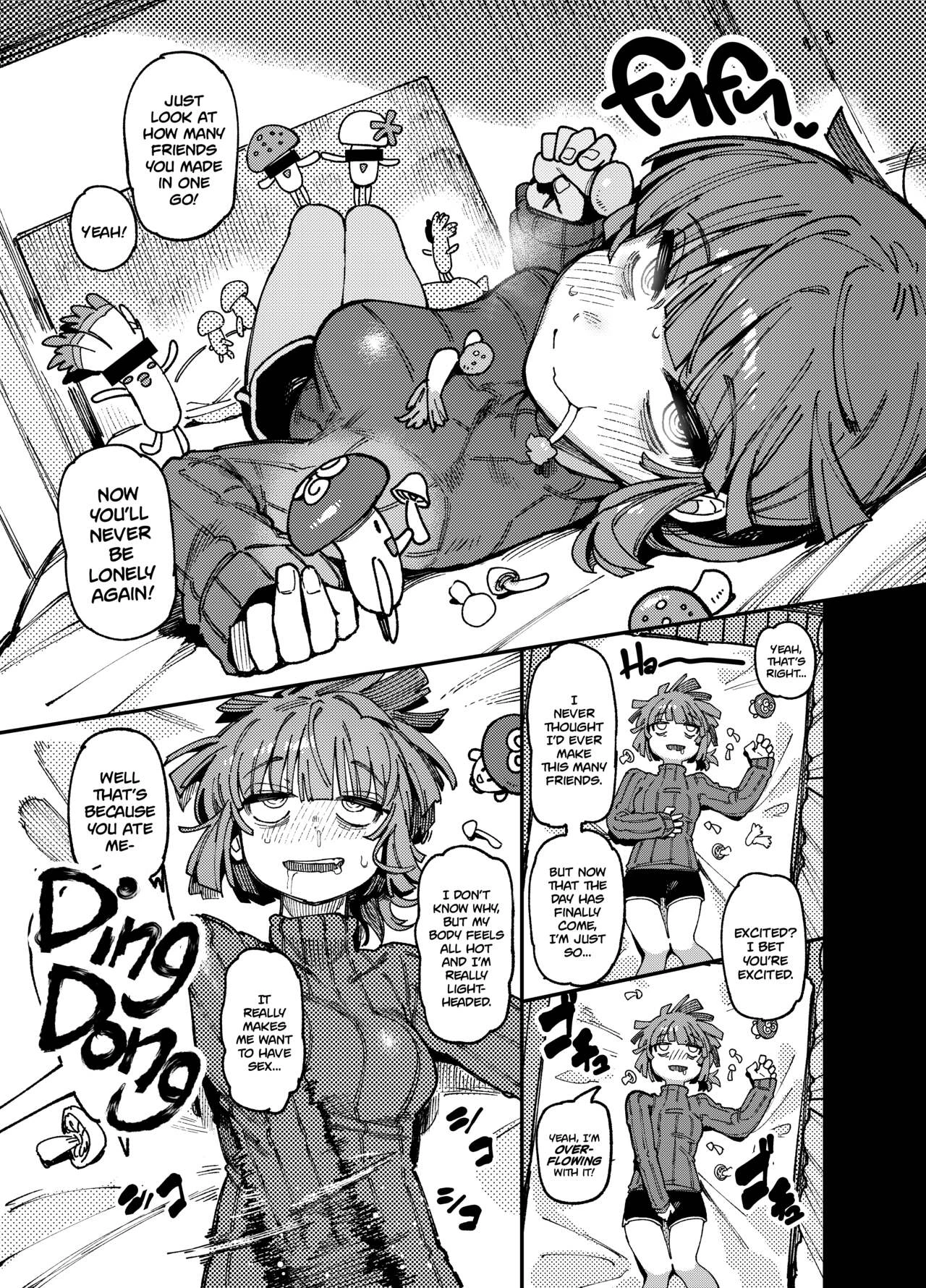 MY HOUSE WAS WAY TOO HUMID. SO MUCH, IN FACT, MUSHROOMS STARTED GROWING IN IT! WELL. THOSE MUSHROOMS WERE ACTUALLY HALLUCINOGENIC! SO, AFTER ACCIDENTALLY EATING SOME I ENDED UP LIKE, CRAZY HORNY! THEN SOME STUFF HAPPENED. (PREQUEL) image number 7