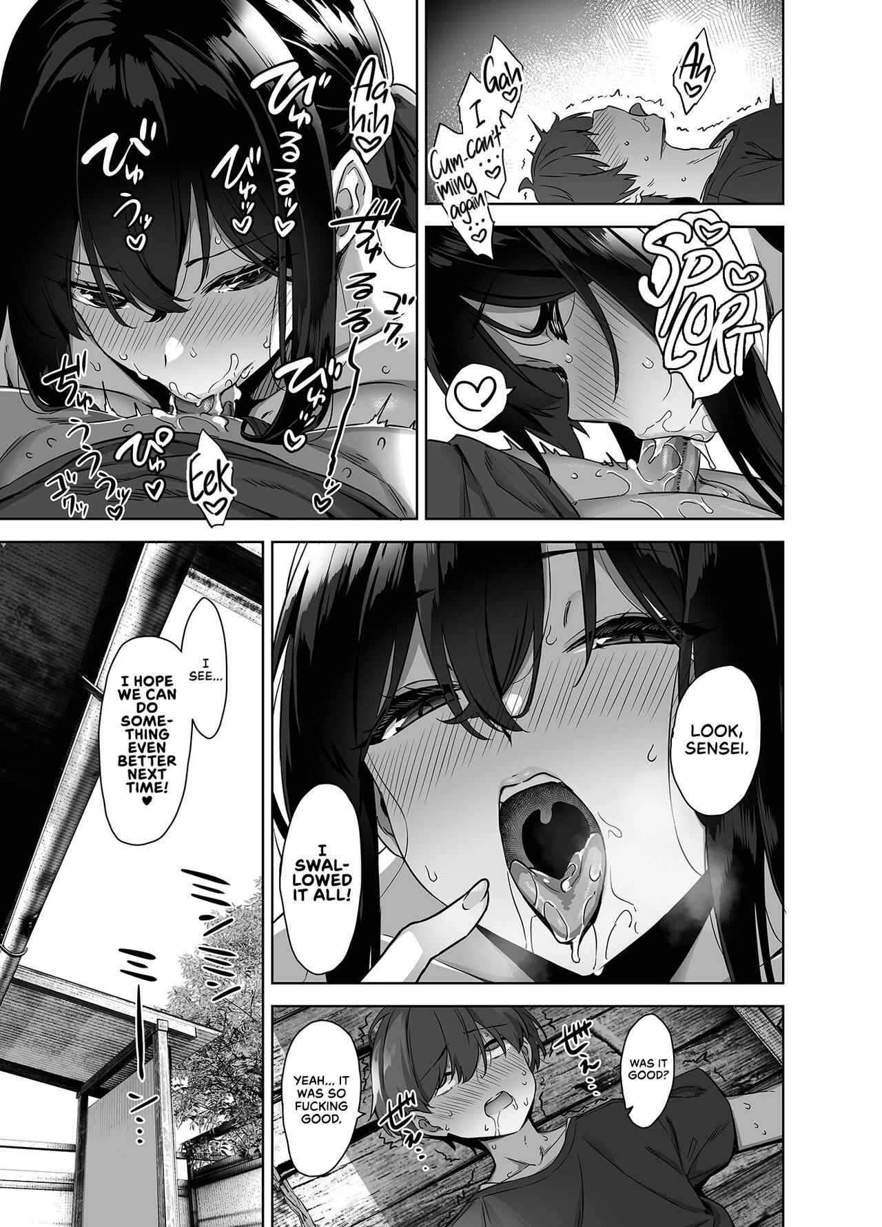 Summertime in the Countryside With The Huge Student Seducing Me  Natsu to Inaka to Yuuwaku shite kuru Dekkai Oshiego image number 44