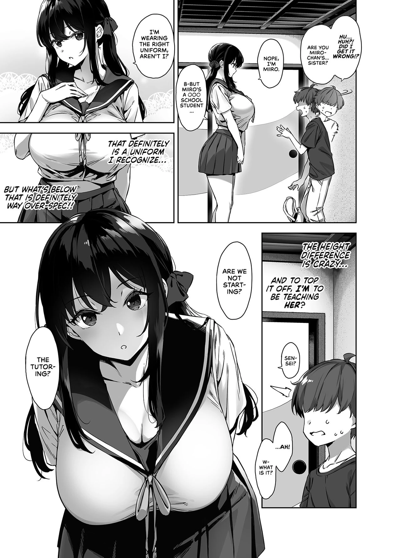 Summertime in the Countryside With The Huge Student Seducing Me  Natsu to Inaka to Yuuwaku shite kuru Dekkai Oshiego image number 6