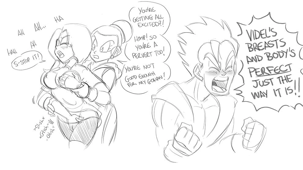 Videl meets Chichi image number 10