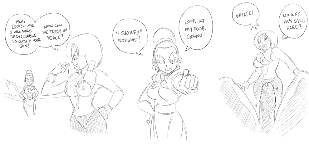 Videl meets Chichi image number 21