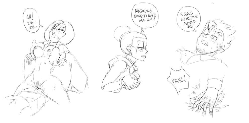 Videl meets Chichi image number 29