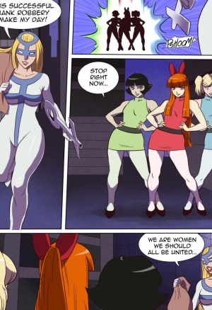 Badass Powerpuff Girls vs Femme Fatale