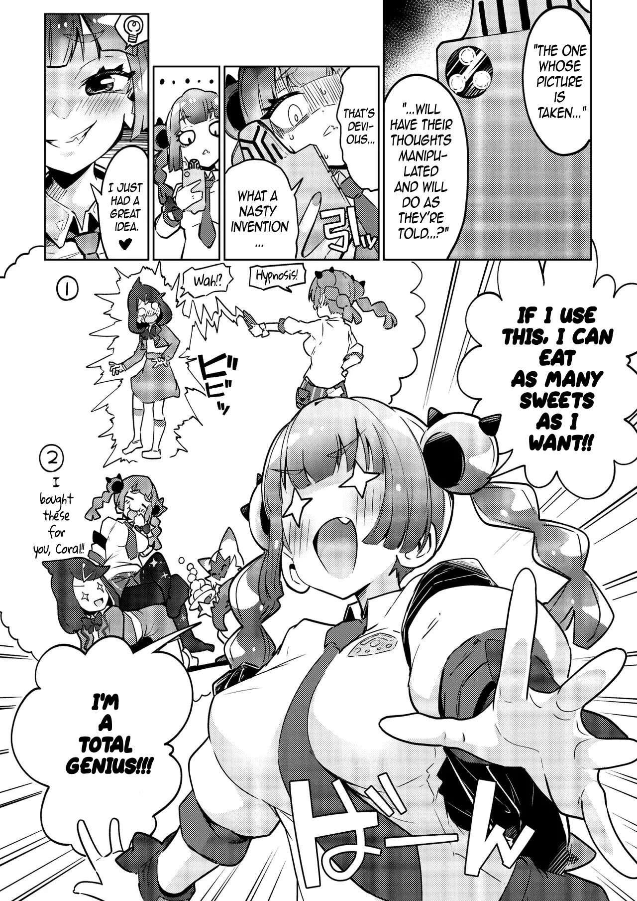 Coral mind control gone wrong  Coral-chan no Warudakumi image number 2