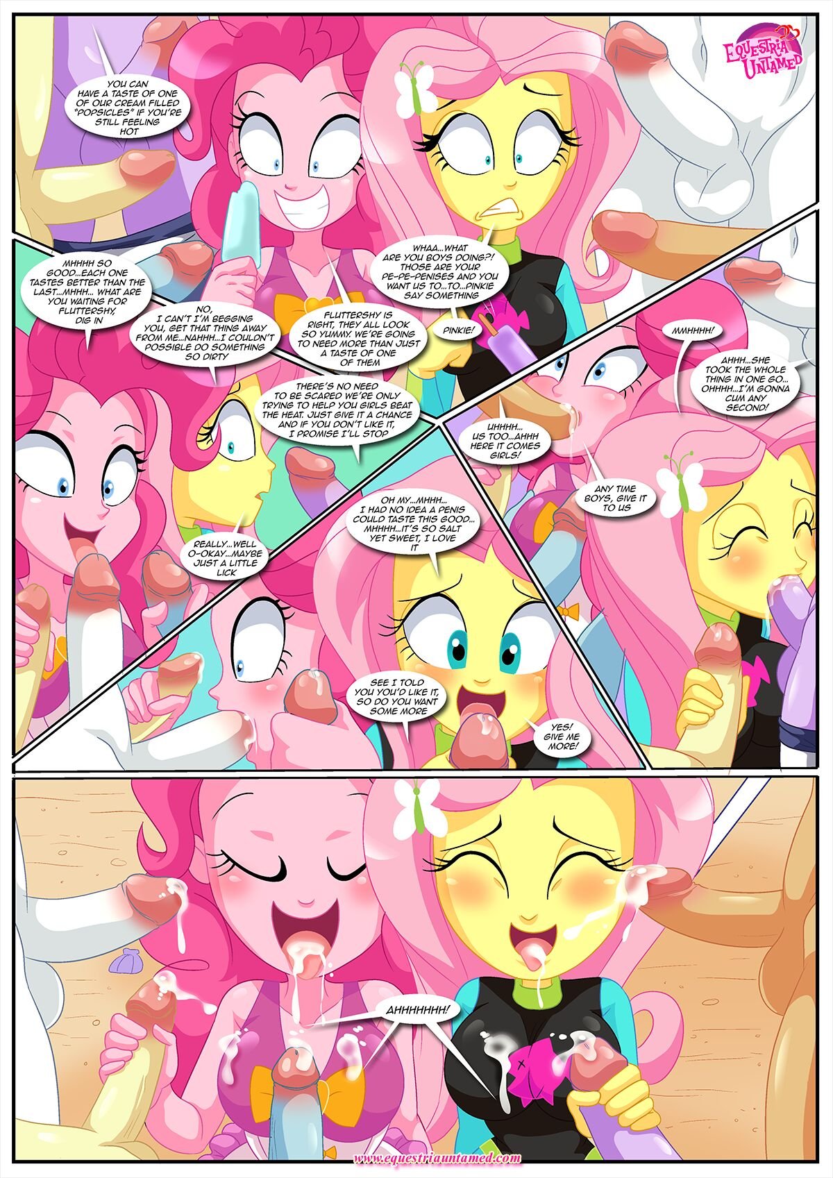Palcomix - Party At Rainbow Cove (My Little Pony: Friendship is Magic) image number 7