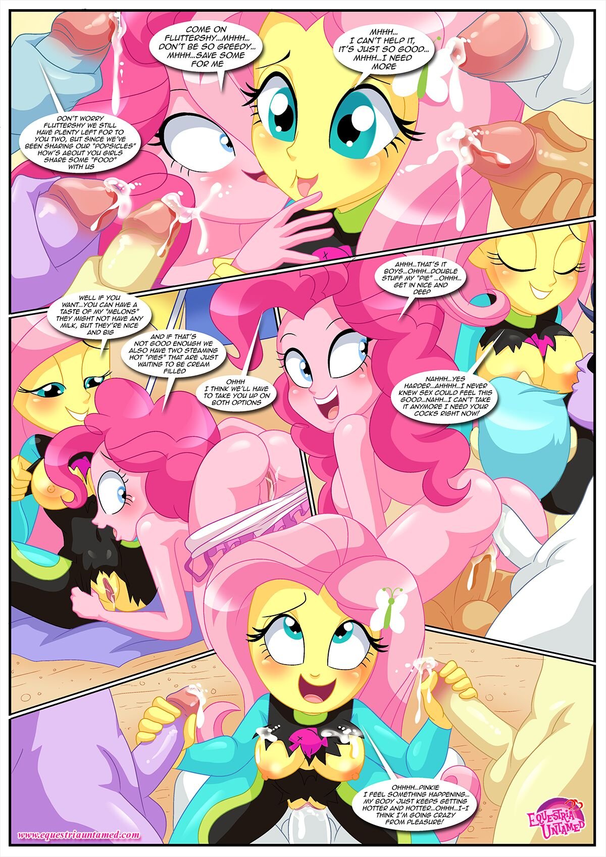 Palcomix - Party At Rainbow Cove (My Little Pony: Friendship is Magic) image number 8